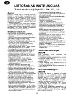 Предварительный просмотр 48 страницы Rapid 553 Instructions For Use Manual