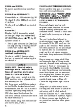 Preview for 8 page of Rapid R1800 Operating Instructions Manual