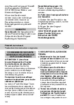 Preview for 16 page of Rapid R1800 Operating Instructions Manual