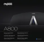 Rapoo A800 Quick Start Manual preview