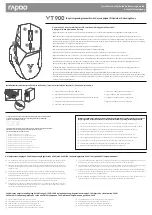 Preview for 1 page of Rapoo VT900 Quick Start Manual