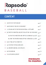 Preview for 3 page of Rapsodo Baseball Quick User Manual