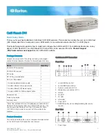 Raritan Cat5 Reach DVI Quick Setup Manual предпросмотр