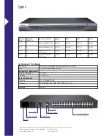 Предварительный просмотр 4 страницы Raritan DOMINION SX - Brochure