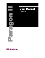 Preview for 1 page of Raritan II User Manual