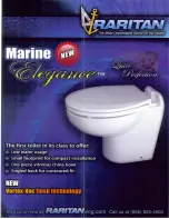 Raritan Marine Elegance Toilet Brochure preview