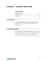Предварительный просмотр 13 страницы Raritan PM User Manual