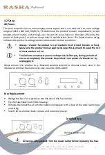 Preview for 5 page of RASHA PROFESSIONAL Blade Quick User Manual