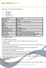 Preview for 9 page of RASHA PROFESSIONAL Blade Quick User Manual