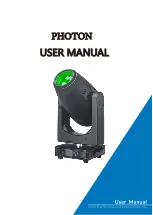 Preview for 1 page of RASHA PROFESSIONAL PHOTON User Manual