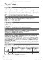 Preview for 20 page of Rasonic RS-RE9UK Operating Instructions Manual