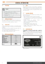 Preview for 4 page of RASOR RS1 Use And Maintenance Instructions