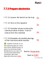 Preview for 142 page of Ratel ET20 Manual