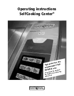 Rational SelfCooking Center Operating Manual preview
