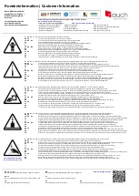 Предварительный просмотр 2 страницы Rauch M1354 Assembly Instructions Manual