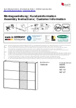 Rauch M9950 Assembly Instructions Manual preview