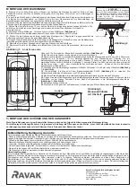 Preview for 4 page of RAVAK SONATA Manual