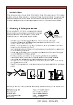 Предварительный просмотр 4 страницы Ravas RCS Hy-Q-52 User Manual