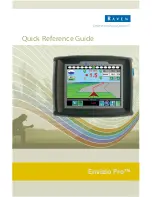 Preview for 1 page of Raven Envizio Pro Quick Reference Manual