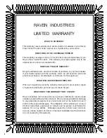 Предварительный просмотр 4 страницы Raven SCS 4600 Operator'S Manual