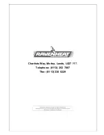 Preview for 4 page of Ravenheat RSF 84E User Manual