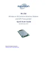 Preview for 1 page of Raveon RV-Z50 Quick Start Manual