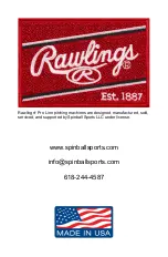 Preview for 12 page of Rawlings Pro Line Owner'S Manual