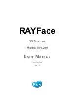 ray FACE User Manual preview