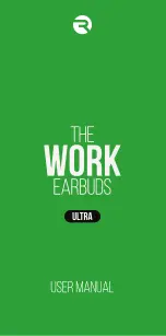 Raycon The Work Earbuds Ultra User Manual preview