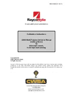 RaycoWylie i4000 Calibration Instructions Manual preview