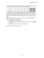 Preview for 22 page of RaycoWylie i4000 Calibration Instructions Manual