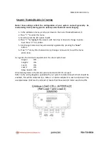 Предварительный просмотр 10 страницы RaycoWylie i4500 Calibration Instructions Manual