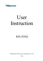 Предварительный просмотр 2 страницы Raycus RFL-P20Q User Instruction