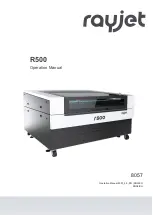 Rayjet R500 Operation Manual preview