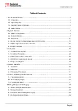 Preview for 2 page of Rayleigh Instruments RI-ENERGYFLOW-MODULAR Series User Manual