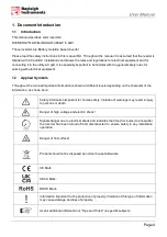 Preview for 4 page of Rayleigh Instruments RI-ENERGYFLOW-MODULAR Series User Manual