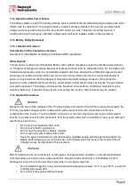 Preview for 6 page of Rayleigh Instruments RI-ENERGYFLOW-MODULAR Series User Manual