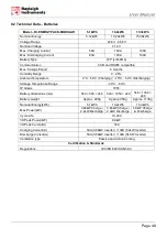 Preview for 48 page of Rayleigh Instruments RI-ENERGYFLOW-MODULAR Series User Manual