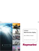 Raymarine A Series A50 User'S Reference Manual preview