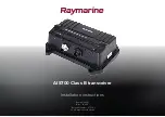 Raymarine AIS700 Installation Instructions Manual preview