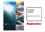 Raymarine G-Series system Installation Instruction preview