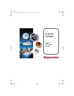 Raymarine G-Series system Quick Reference Manual preview