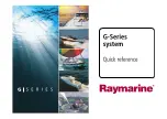 Raymarine G-Series system Quick Reference preview