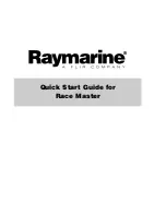 Preview for 1 page of Raymarine Race Master Quick Start Manual For