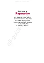 Preview for 1 page of Raymarine Raytheon NAV 398 Quick Reference Card