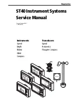 Raymarine ST40 Service Manual предпросмотр