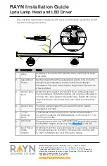 RAYN Lyda Installation Manual предпросмотр