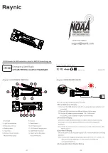 Raynic NOAA CR1020 User Manual предпросмотр