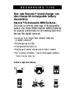 Preview for 4 page of Rayovac PS3 Instruction Manual