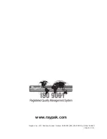 Предварительный просмотр 56 страницы Raypak 503-2003 Installation & Operating Instructions Manual